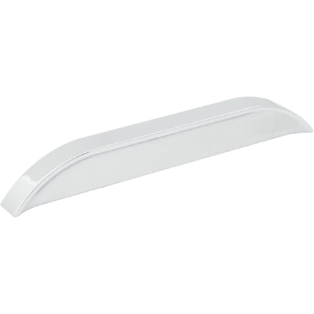Jeffrey Alexander 128 mm / 160 mm Center-to-Center Polished Chrome Elara Cabinet Pinch Pull 484-128160PC